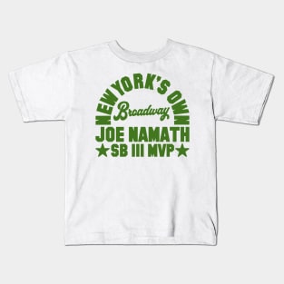 New York's Own Broadway Joe Kids T-Shirt